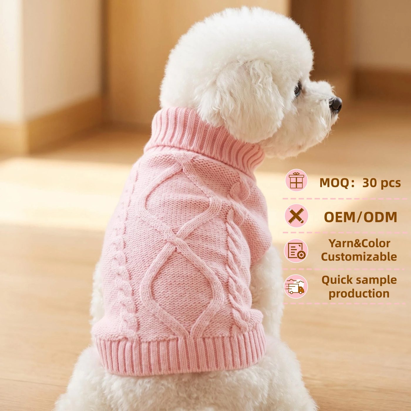 JIANCHI cw26053 knitwear detail photo 4