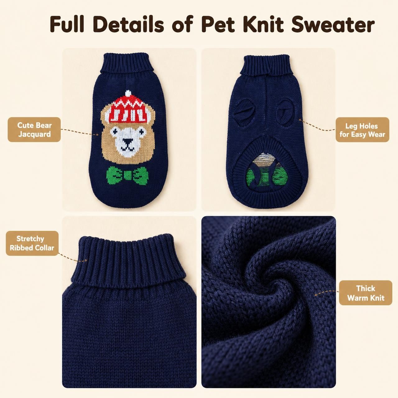 JIANCHI cw26074 knitwear detail photo 8
