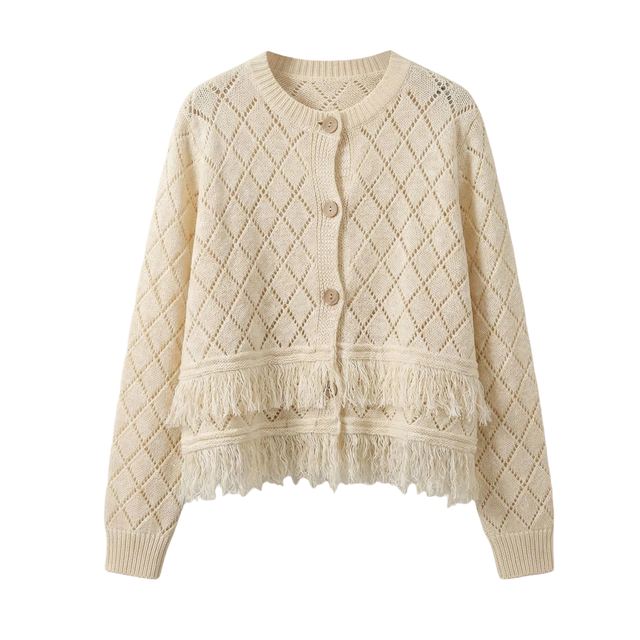 JIANCHI Cropped Fuzzy Letter Knit Sweater for Women Winter Warm Casual Wear Custom Logo OEM ODM Manufacturer LK22031