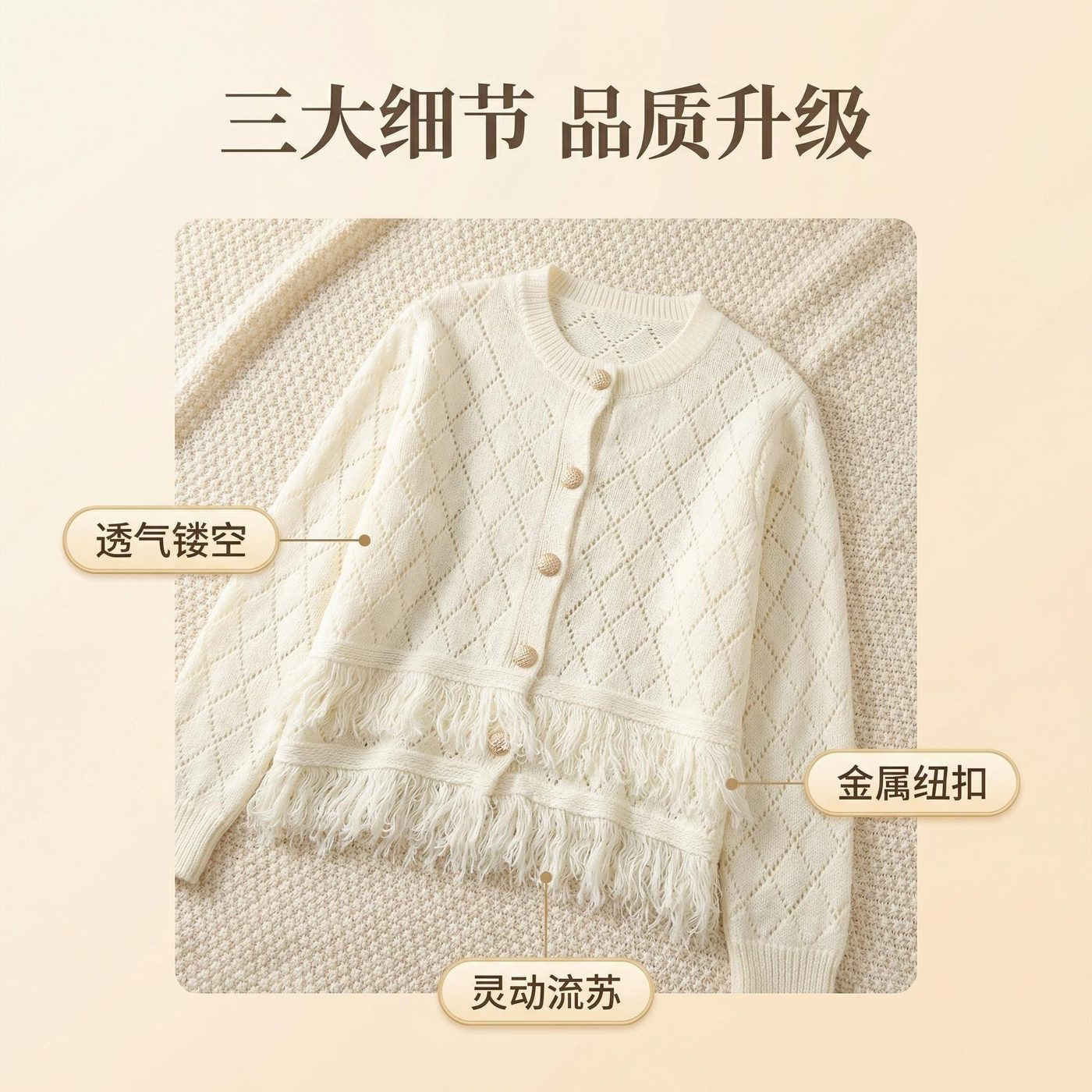 JIANCHI lk22043 knitwear detail photo 5