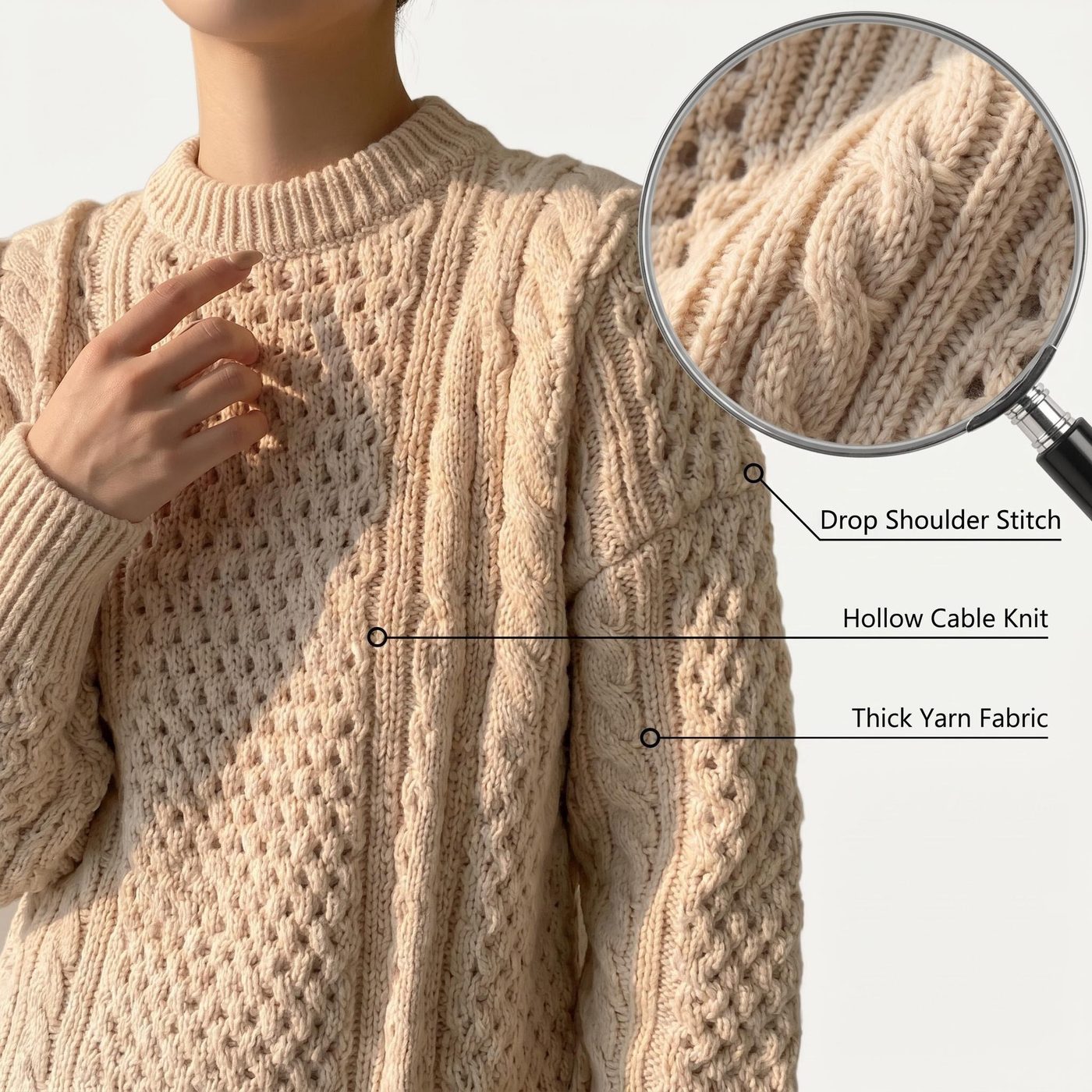 JIANCHI lk22046 knitwear detail photo 8