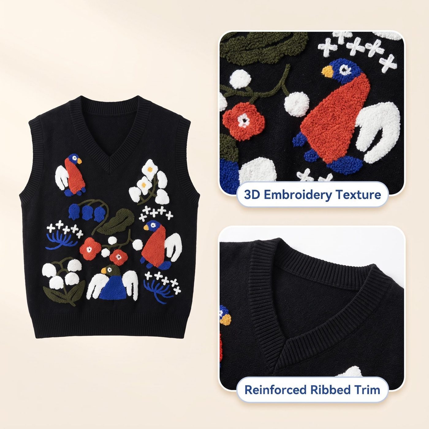 JIANCHI lk24012 knitwear detail photo 8