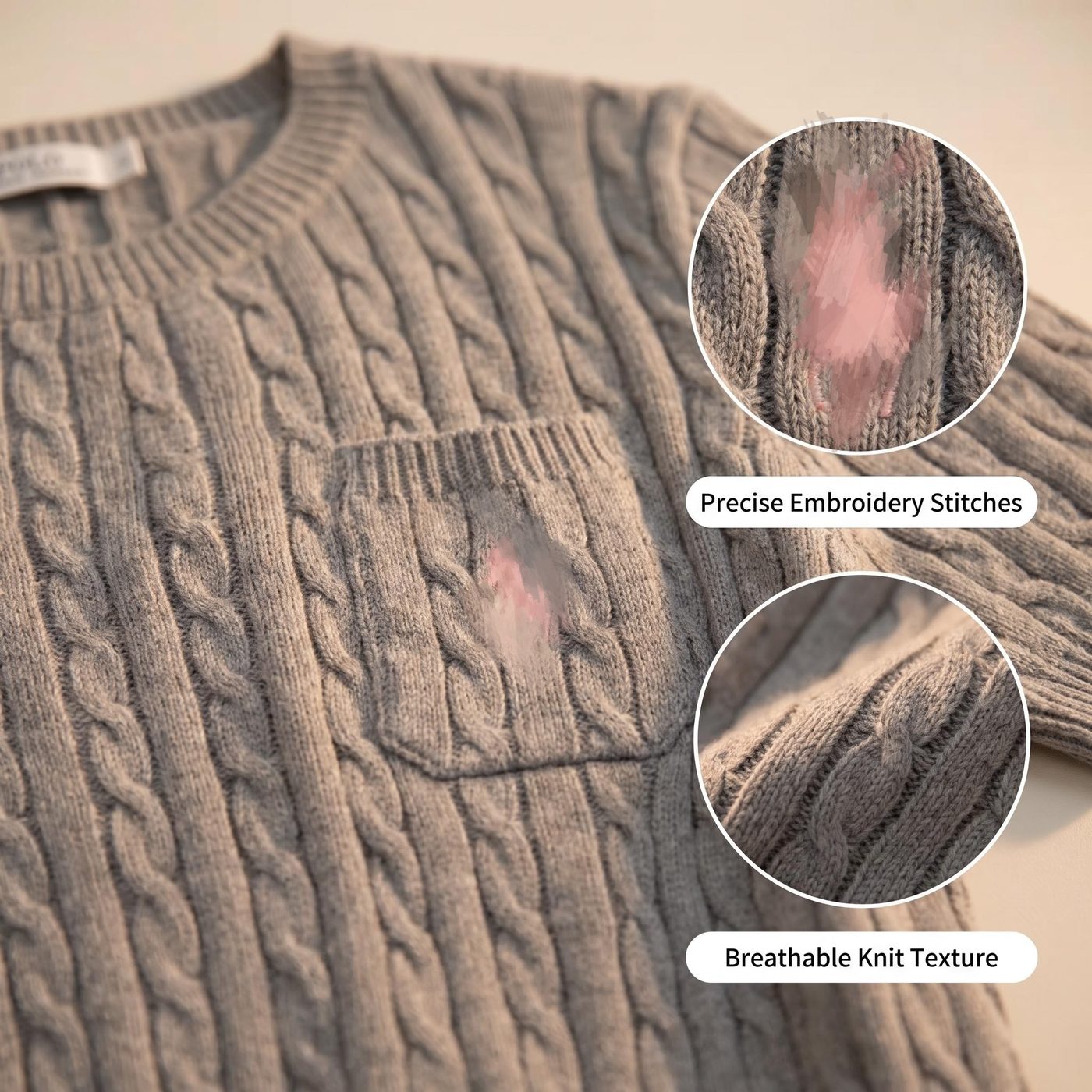 JIANCHI lk24016 knitwear detail photo 9