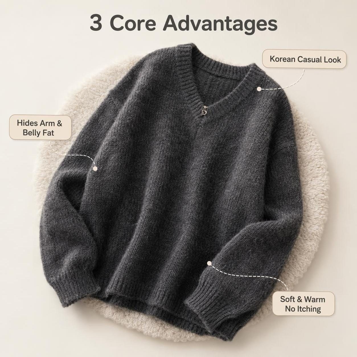 JIANCHI lk24042 knitwear detail photo 5