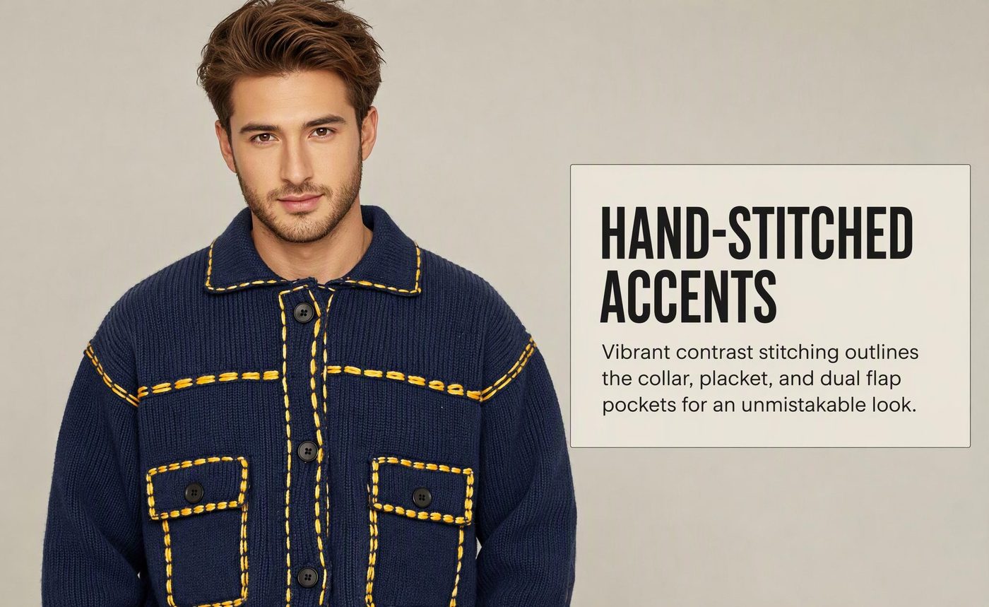 JIANCHI lk25018 knitwear detail photo 5